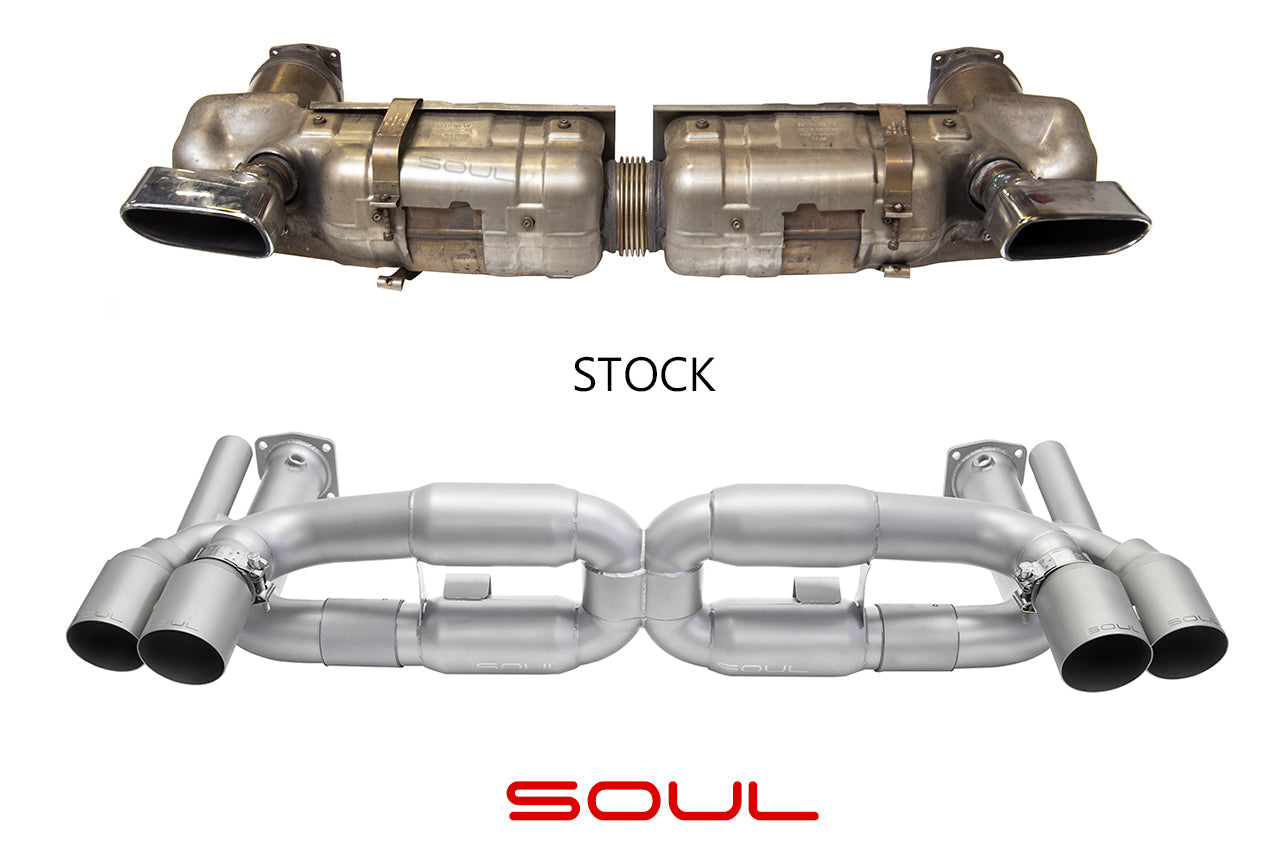 Soul Performance Products - Competition X-Pipe Exhaust System (997.1 Turbo)