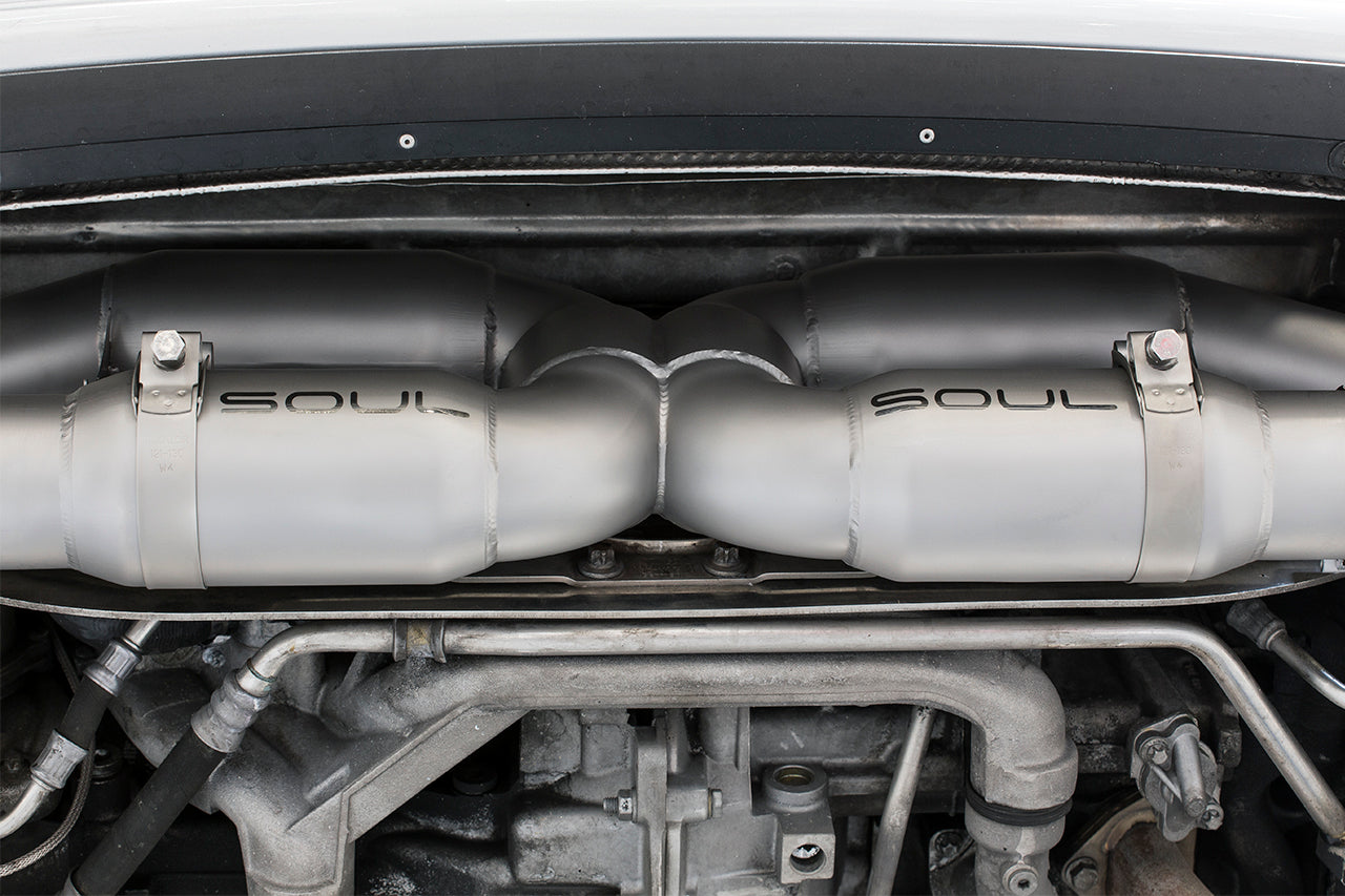 Soul Performance Products - Sport X-Pipe Exhaust System (997.1 Turbo)