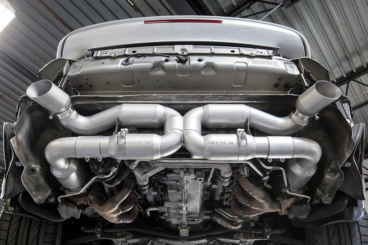 Soul Performance Products - Sport X-Pipe Exhaust System (997.1 Turbo)