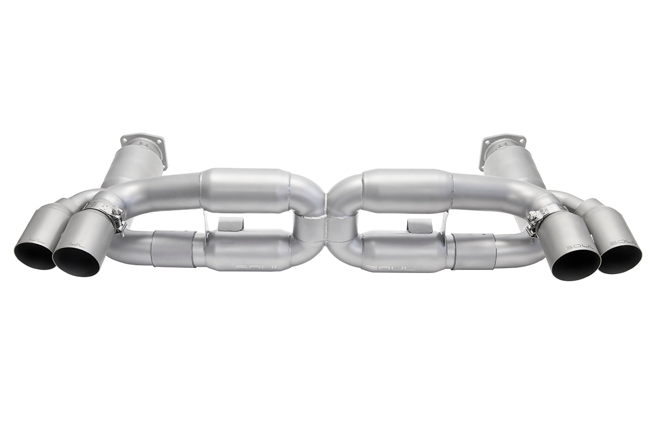 Soul Performance Products - Sport X-Pipe Exhaust System (997.1 Turbo)