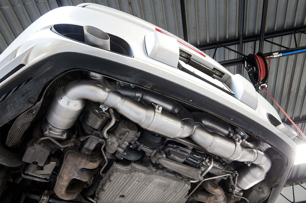 Soul Performance Products - Sport X-Pipe Exhaust System (997.2 Turbo)