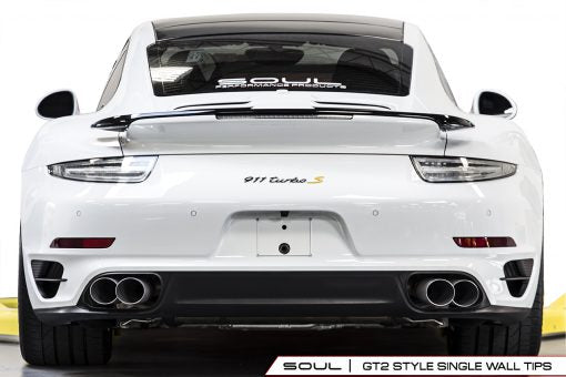 Soul Performance Quad Exhaust Tips (991 Turbo)