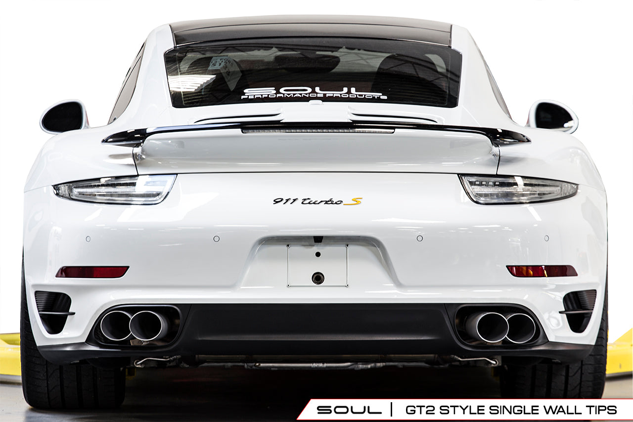 Soul Performance Products - Sport X-Pipe Exhaust System (991 Turbo)