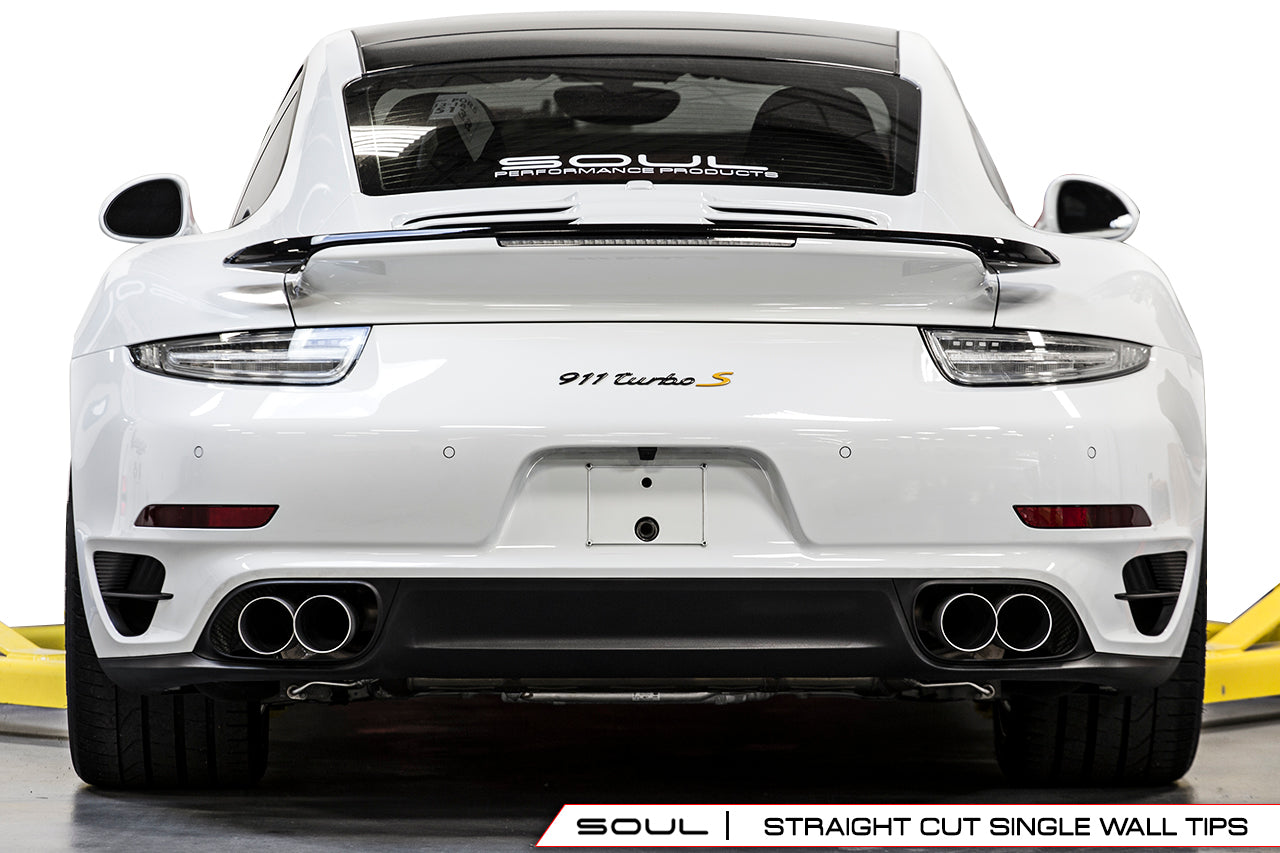 Soul Performance Products - Sport X-Pipe Exhaust System (991 Turbo)