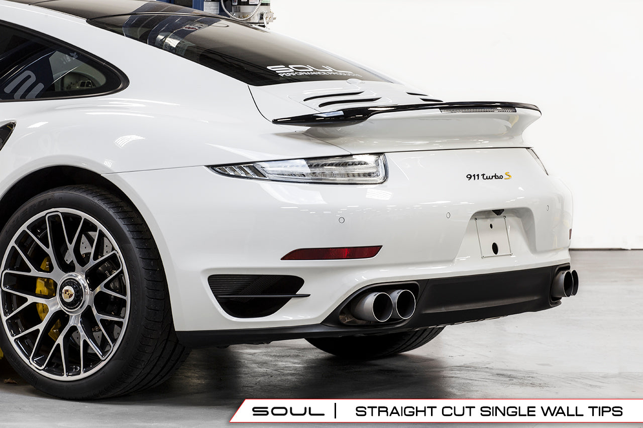 Soul Performance Products - Sport X-Pipe Exhaust System (991 Turbo)