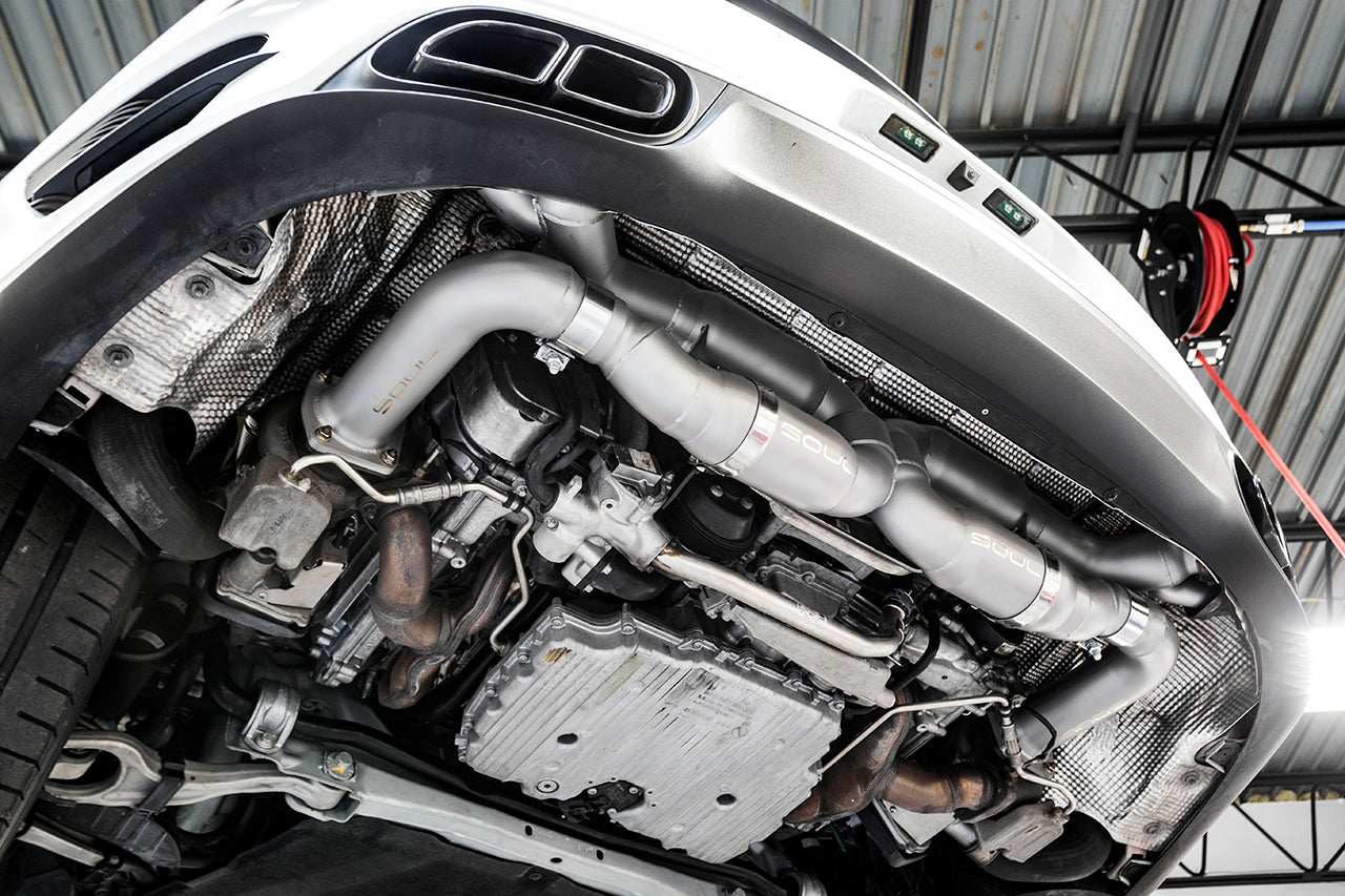 Soul Performance Products - Competition X-Pipe Exhaust System (991 Turbo)