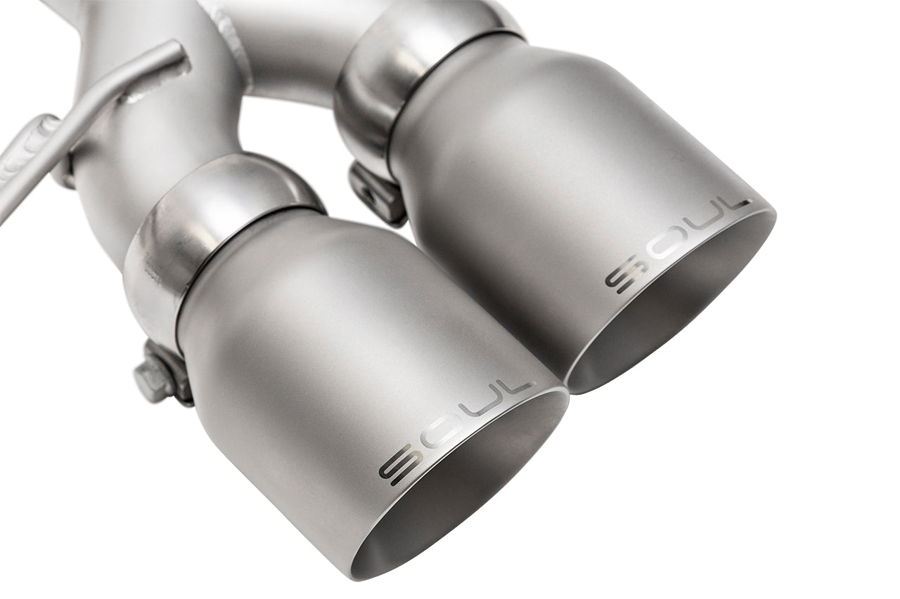 Soul Performance Products - Resonated Muffler Bypass Exhaust (Macan S / GTS / Turbo)