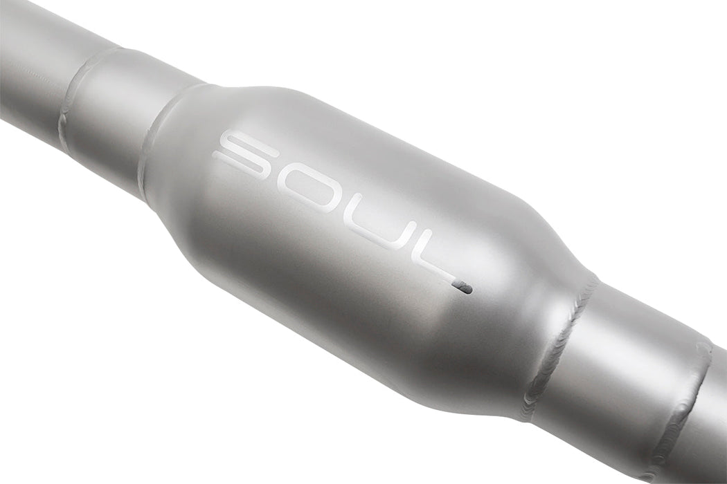 Soul Performance Products - Resonated Muffler Bypass Exhaust (Macan S / GTS / Turbo)