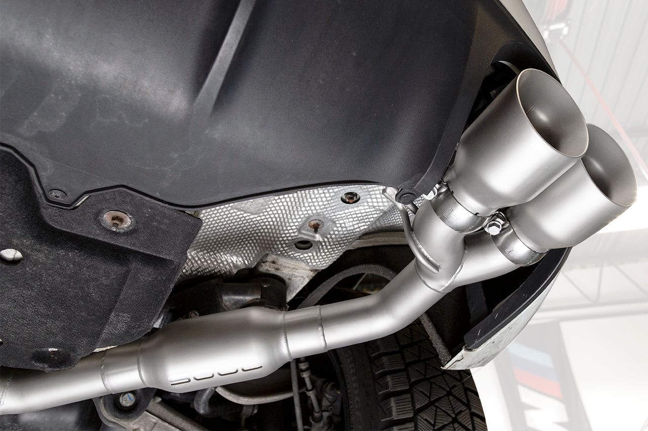 Soul Performance Products - Resonated Muffler Bypass Exhaust (Macan S / GTS / Turbo)