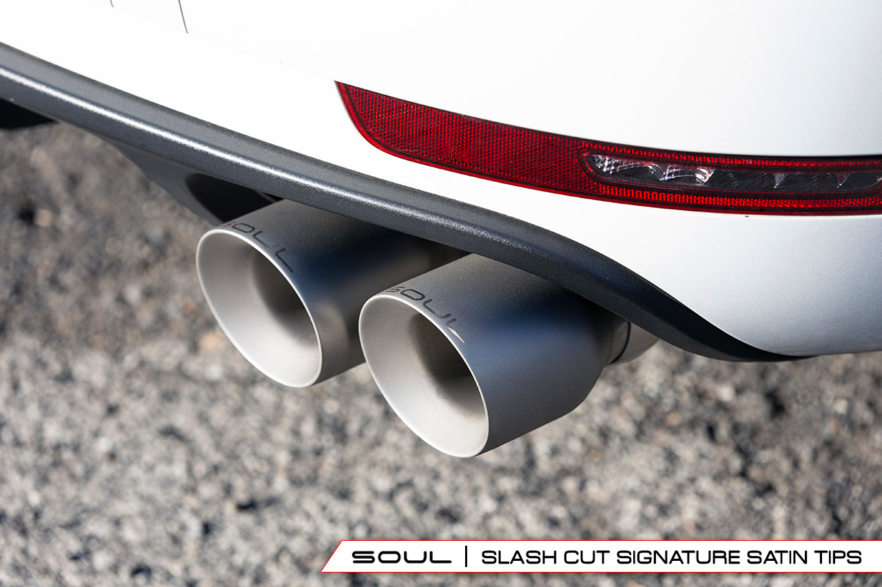 Soul Performance Products - Resonated Muffler Bypass Exhaust (Macan S / GTS / Turbo)