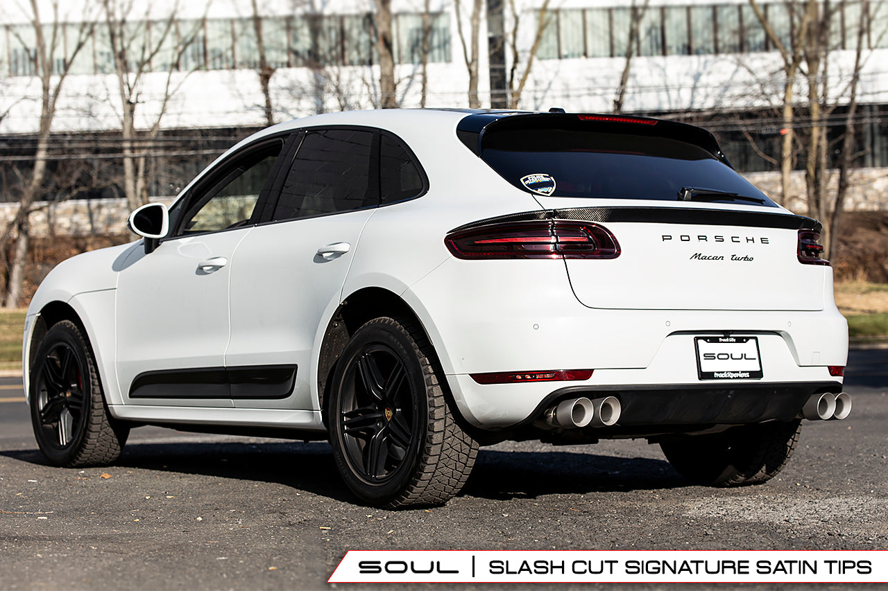 Soul Performance Products - Resonated Muffler Bypass Exhaust (Macan S / GTS / Turbo)