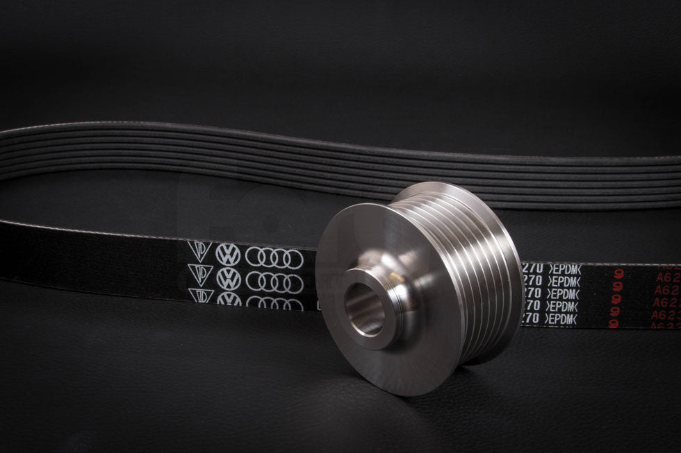 FORGE SUPERCHARGER REDUCTION PULLEY AND BELT