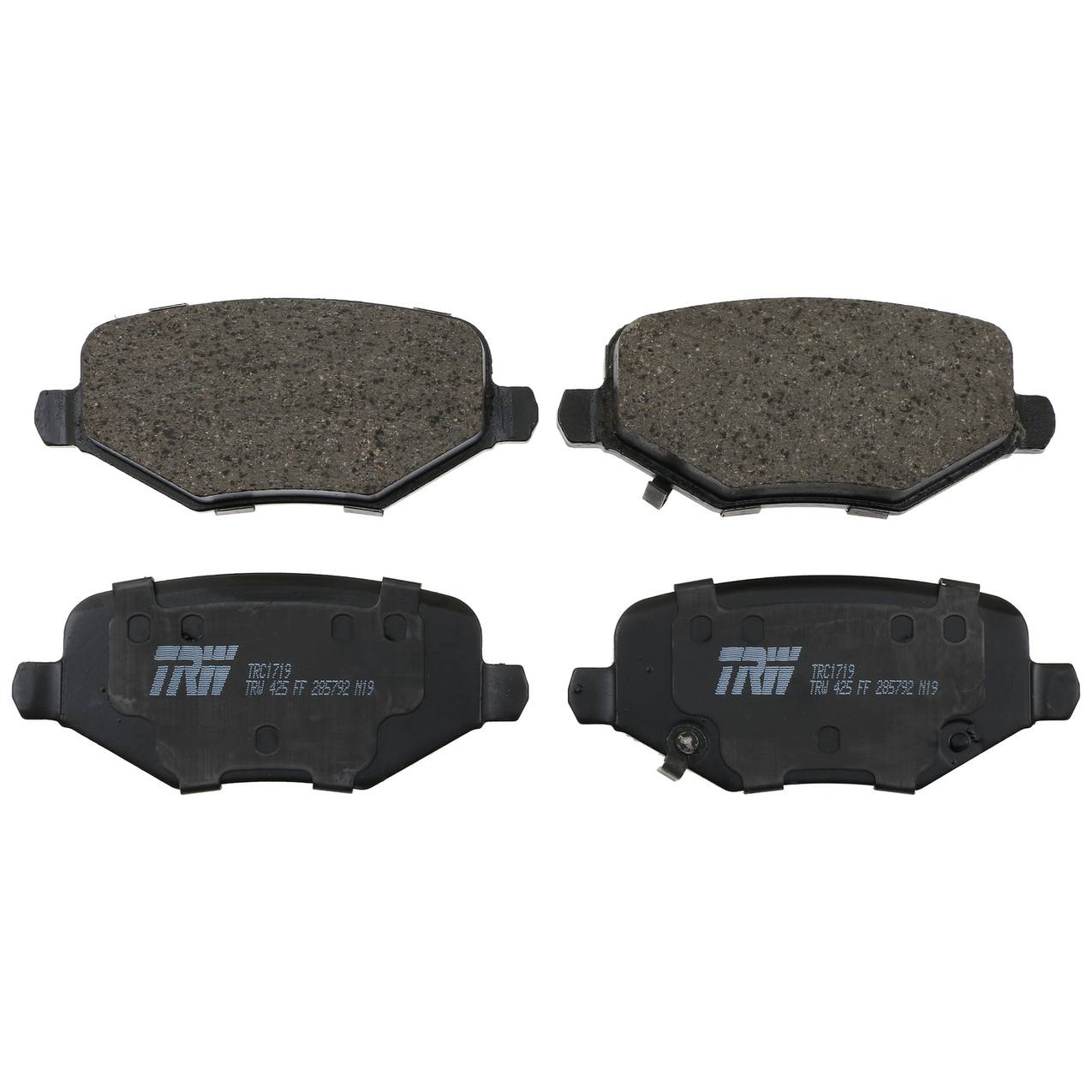 Volkswagen Disc Brake Pad and Rotor Kit – Rear (305mm) (Ceramic) – TRW Pro 7B0615601B