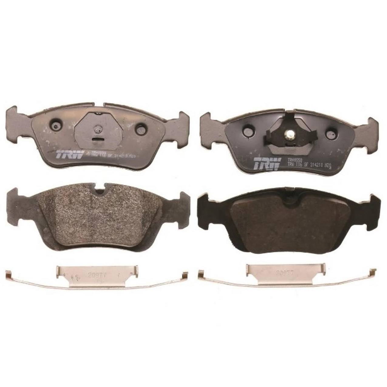 BMW Disc Brake Pad Set – Front (Low-Metallic) 34111161437