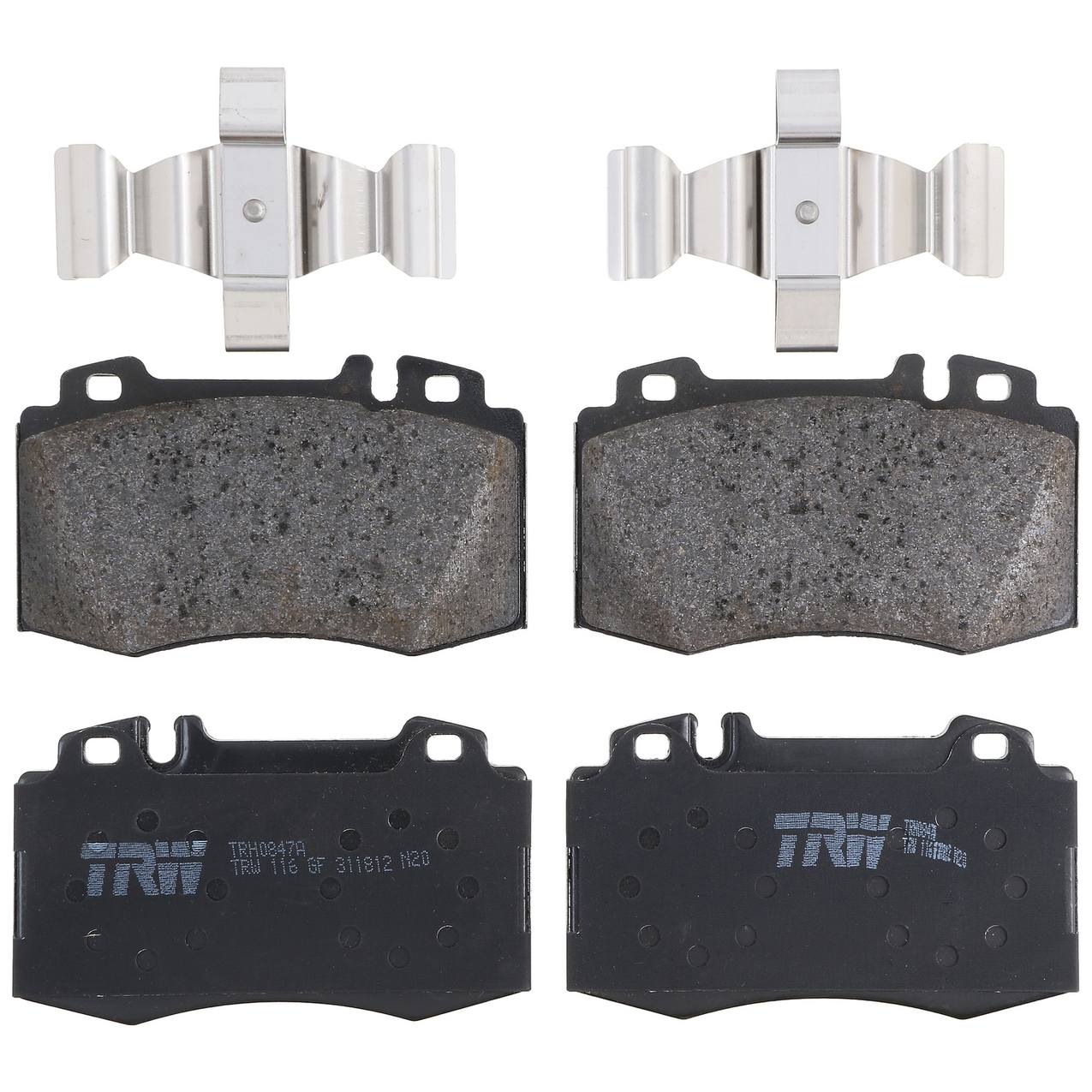 Mercedes-Benz Disc Brake Pad Set – Front (Low-Metallic) 0004207704