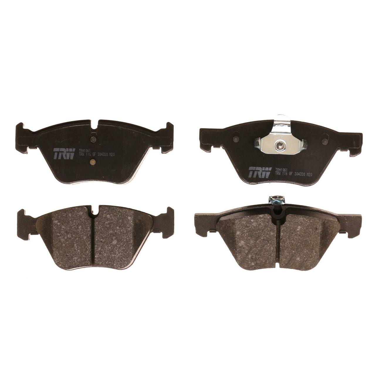 BMW Disc Brake Pad Set – Front (Low-Metallic) 19142420