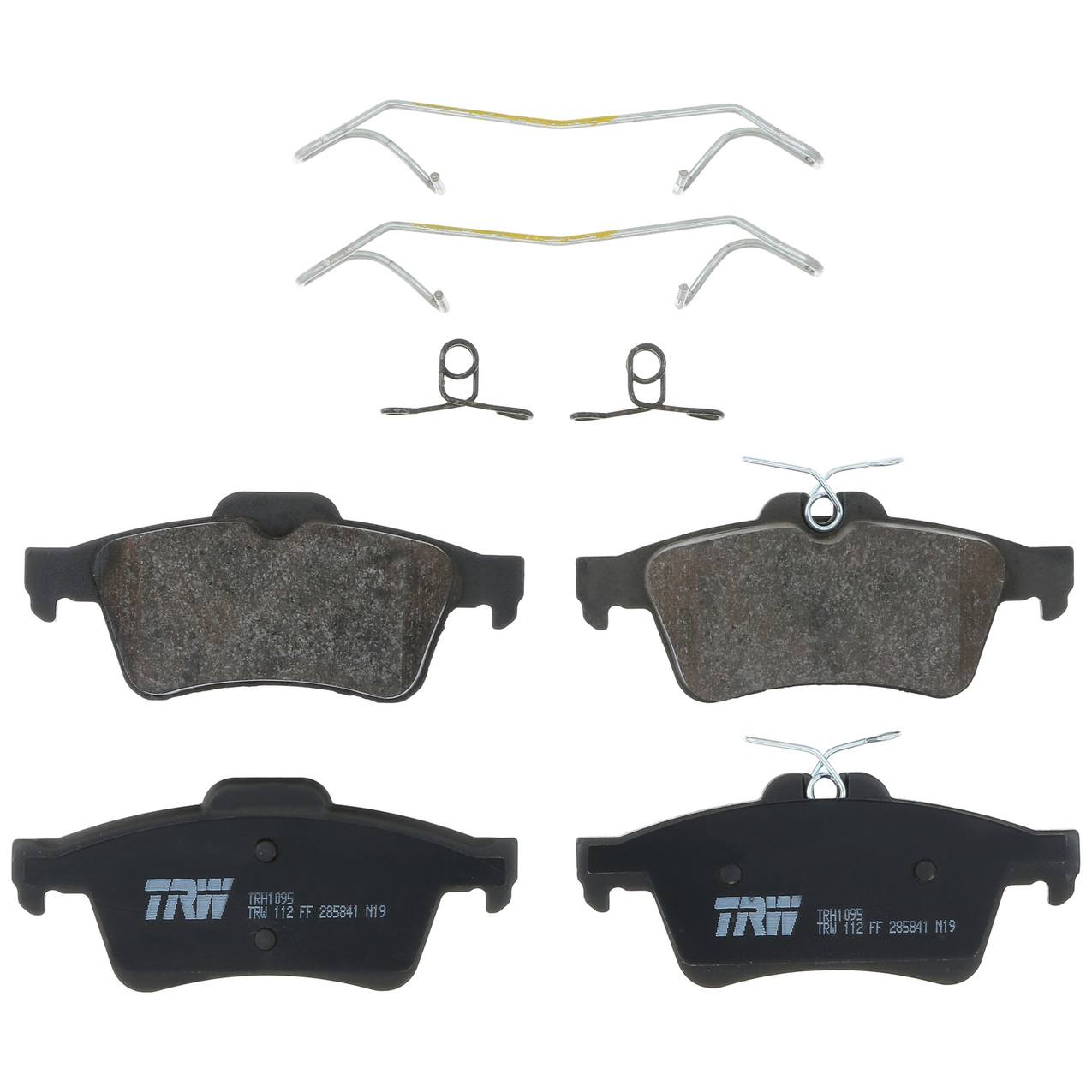 Jaguar Disc Brake Pad Set – Rear (Low-Metallic) 30742031