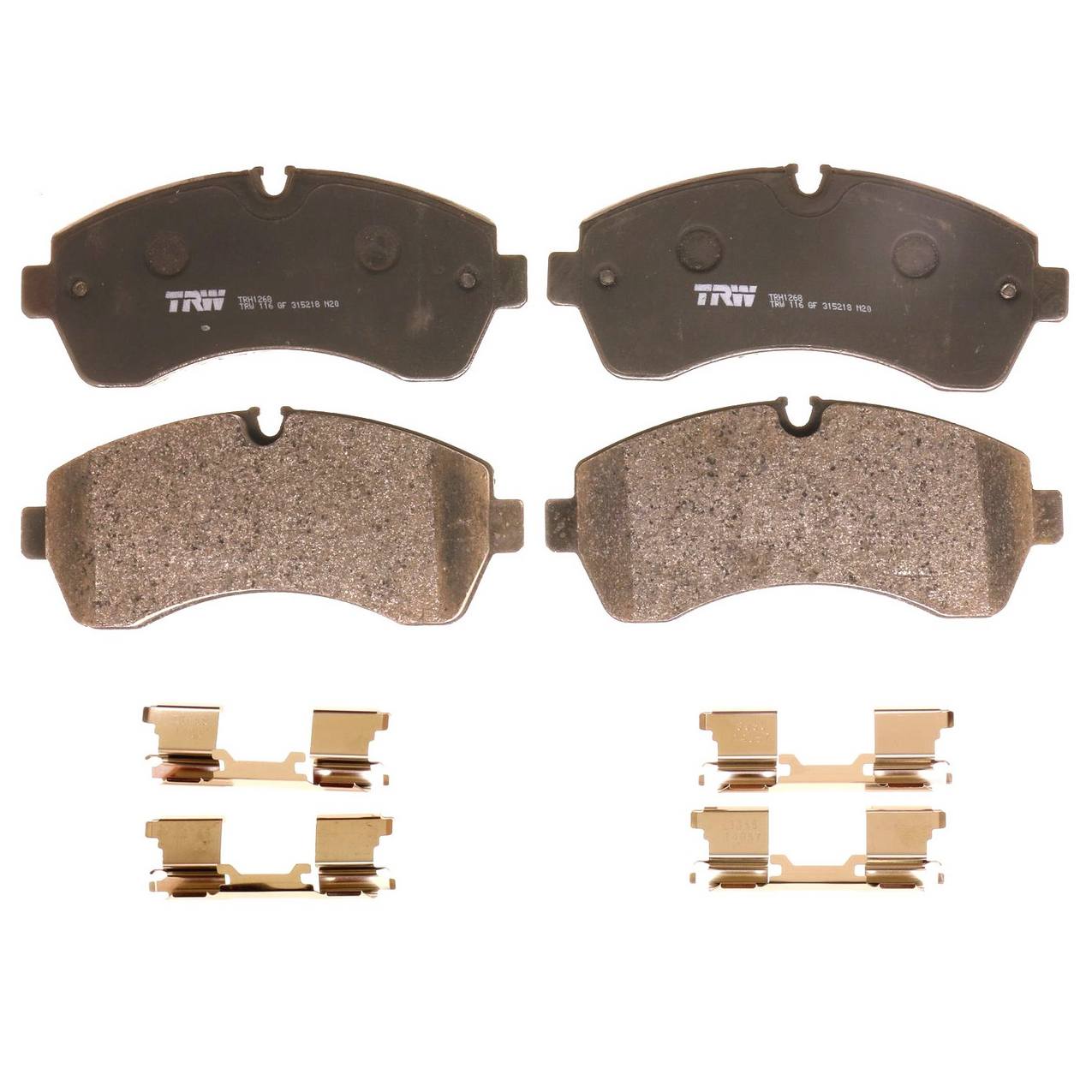 Mercedes-Benz Disc Brake Pad Set – Front (Low-Metallic) 0044206820