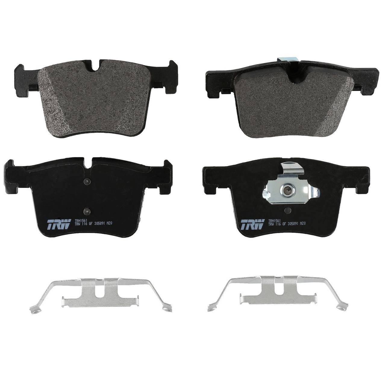 BMW Disc Brake Pad Set – Front (Low-Metallic) 34106799801