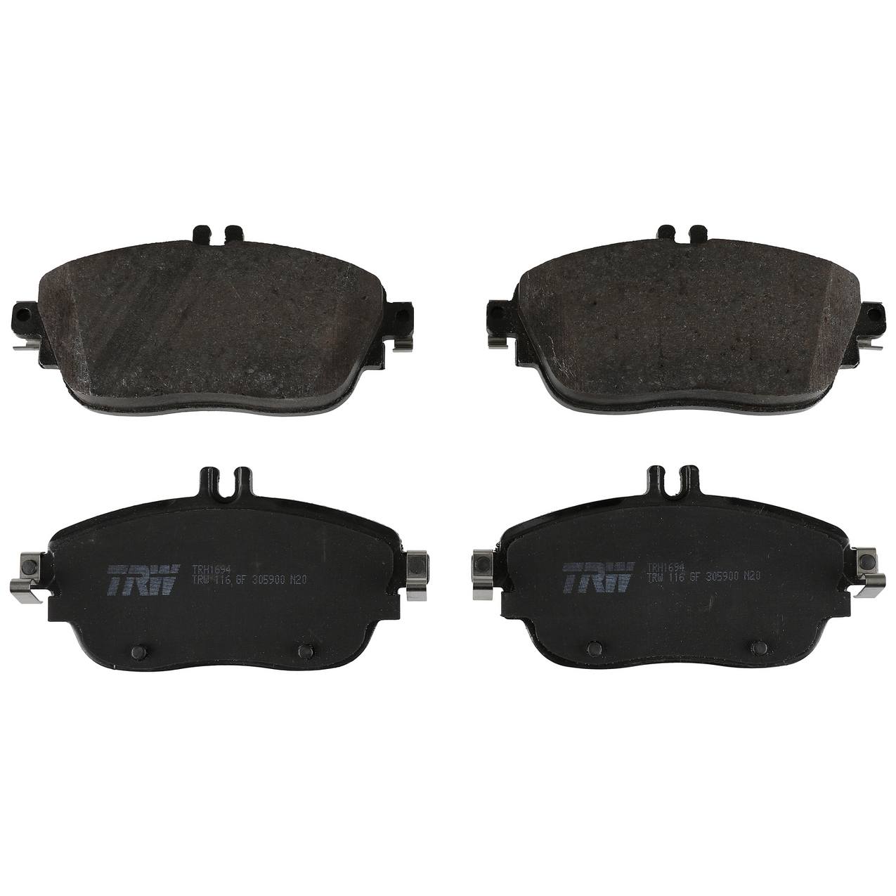 Mercedes-Benz Disc Brake Pad Set – Front (Low-Metallic) 0004203002