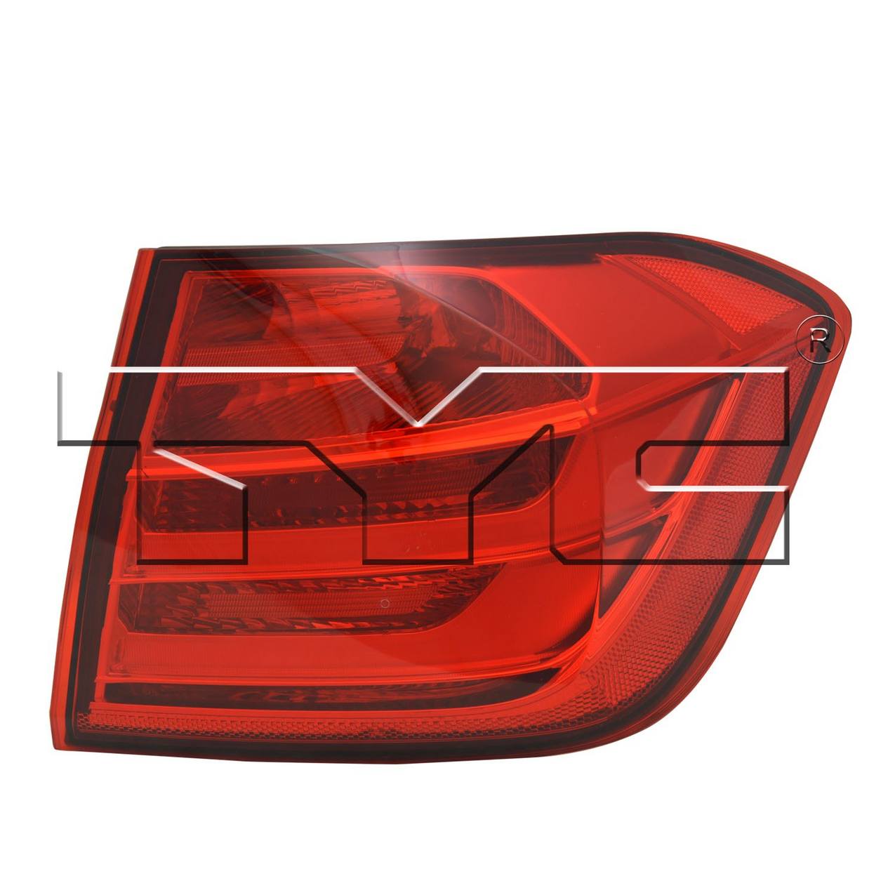 Tail Light Assembly – Passenger Side (Outer) (LED) (Red)