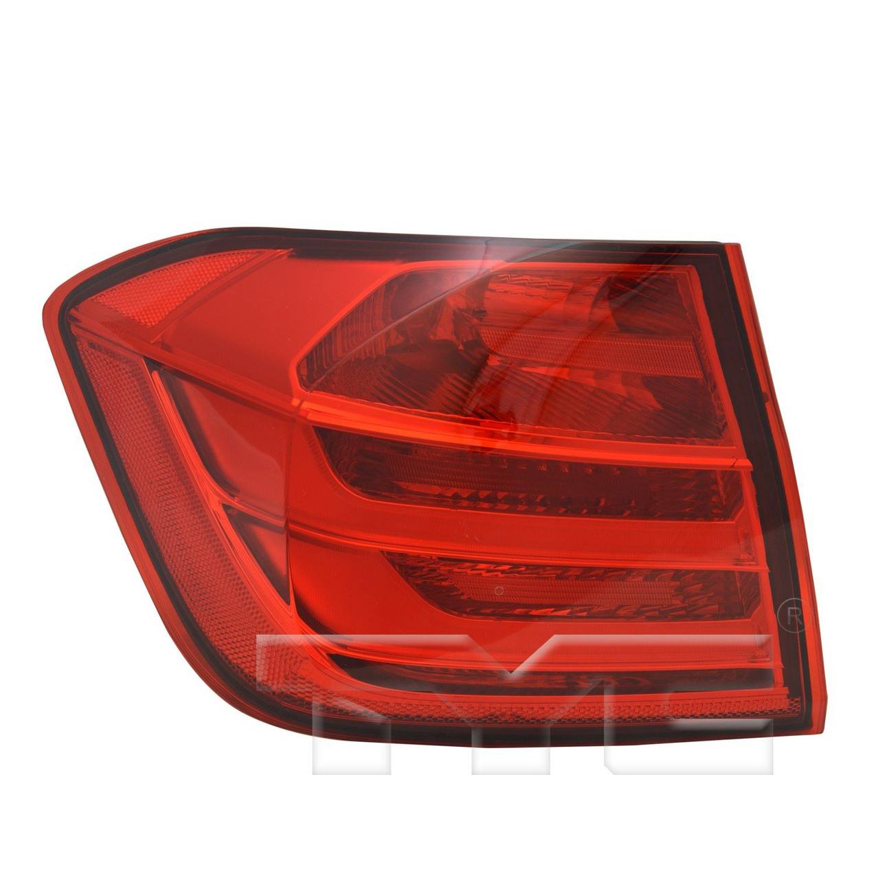 Tail Light Assembly – Driver Side (Outer) (LED) (Red)