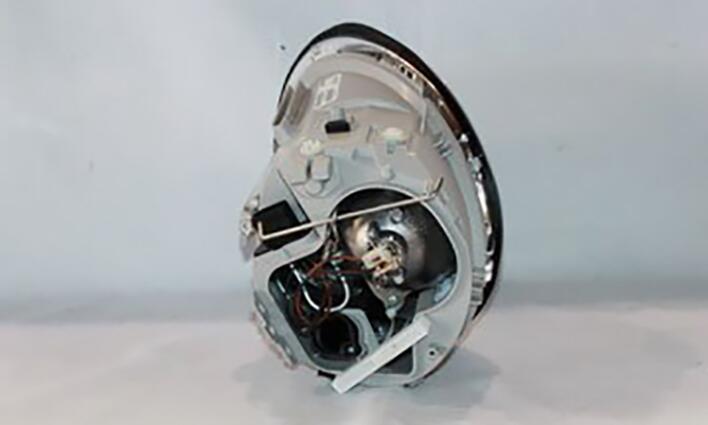 VW Headlight Assembly – Passenger Side (Halogen) (NSF) 1C0941030K – TYC 205445001