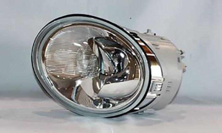 VW Headlight Assembly – Driver Side (Halogen) (NSF) 1C0941029K – TYC 205446001