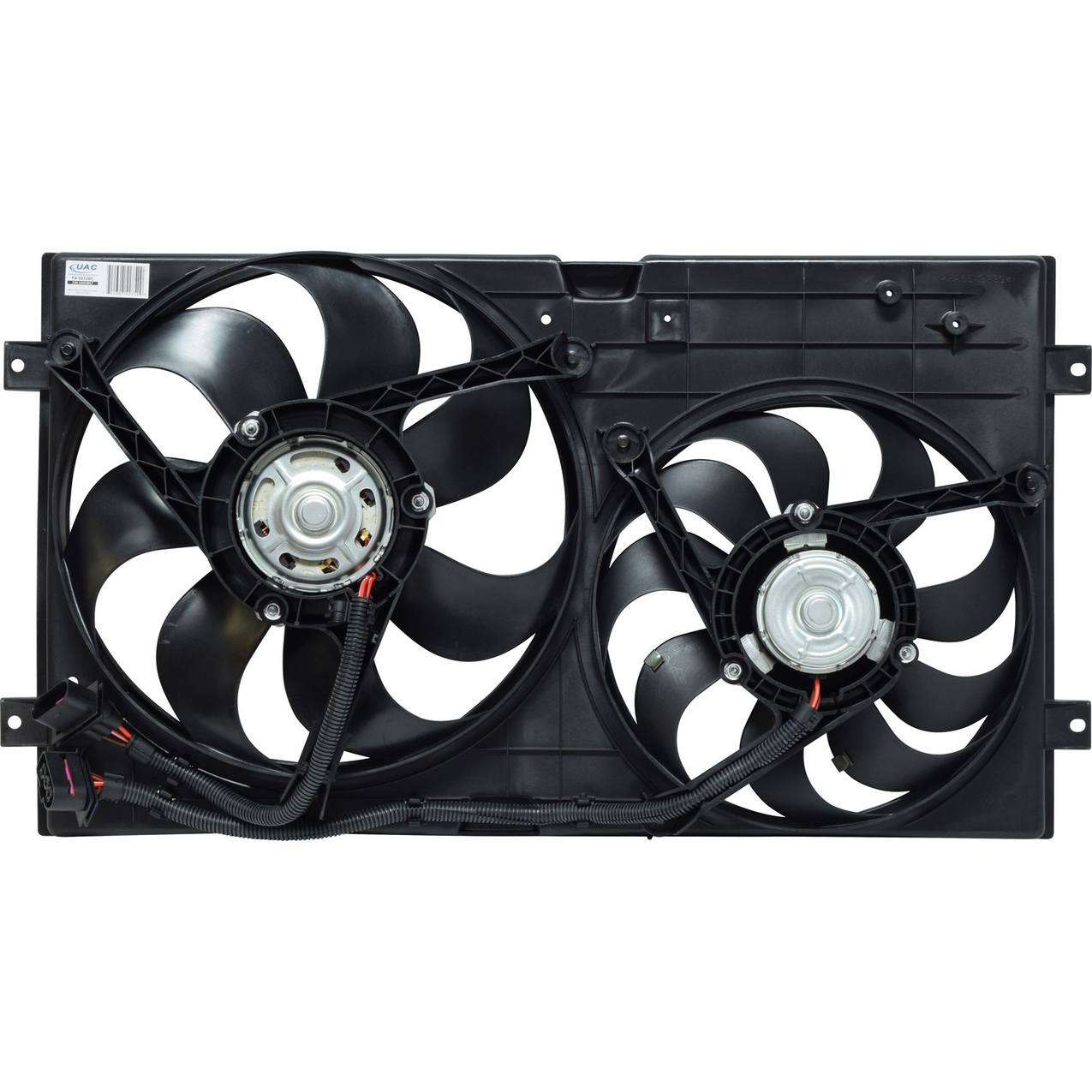 Dual Radiator and Condenser Fan Assembly (With Dual Fan system)