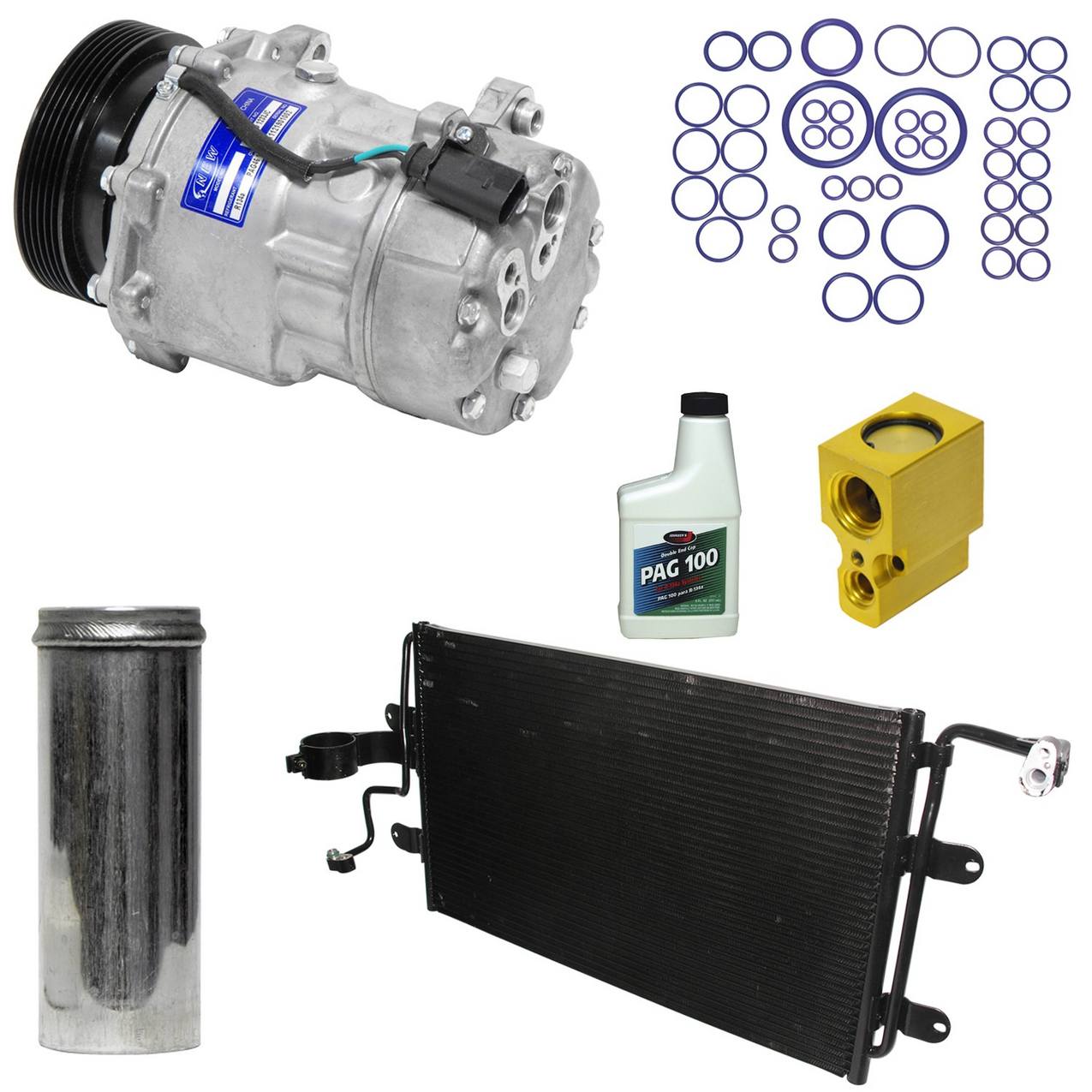 Audi VW A/C Compressor Kit KT 1066D – UAC