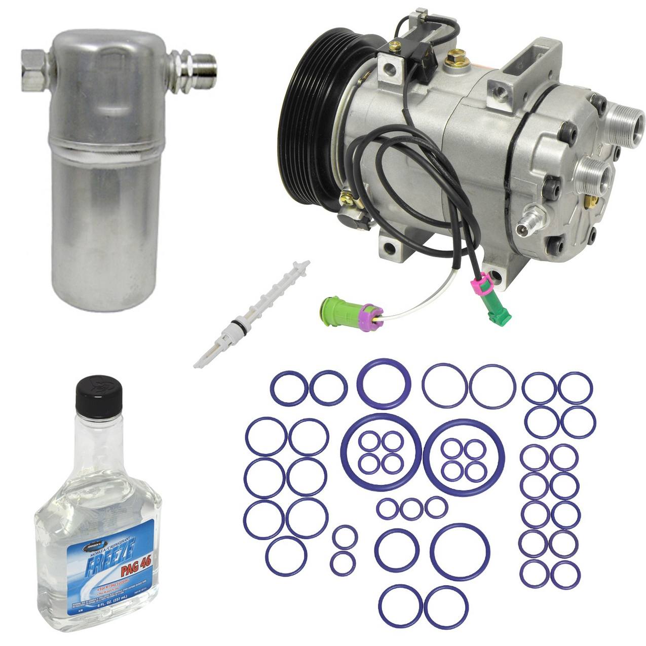 A/C Compressor Kit (With Fixed Orifice) (With R134A Refrigerant)