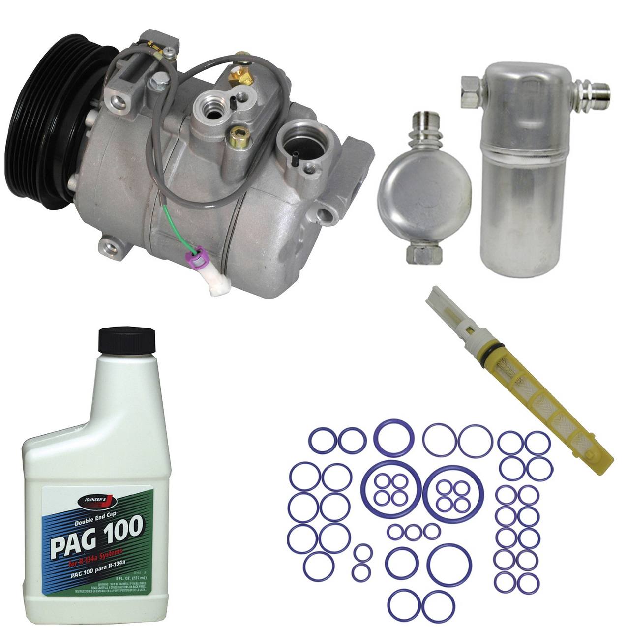 Audi A/C Compressor Kit KT 1760 – UAC