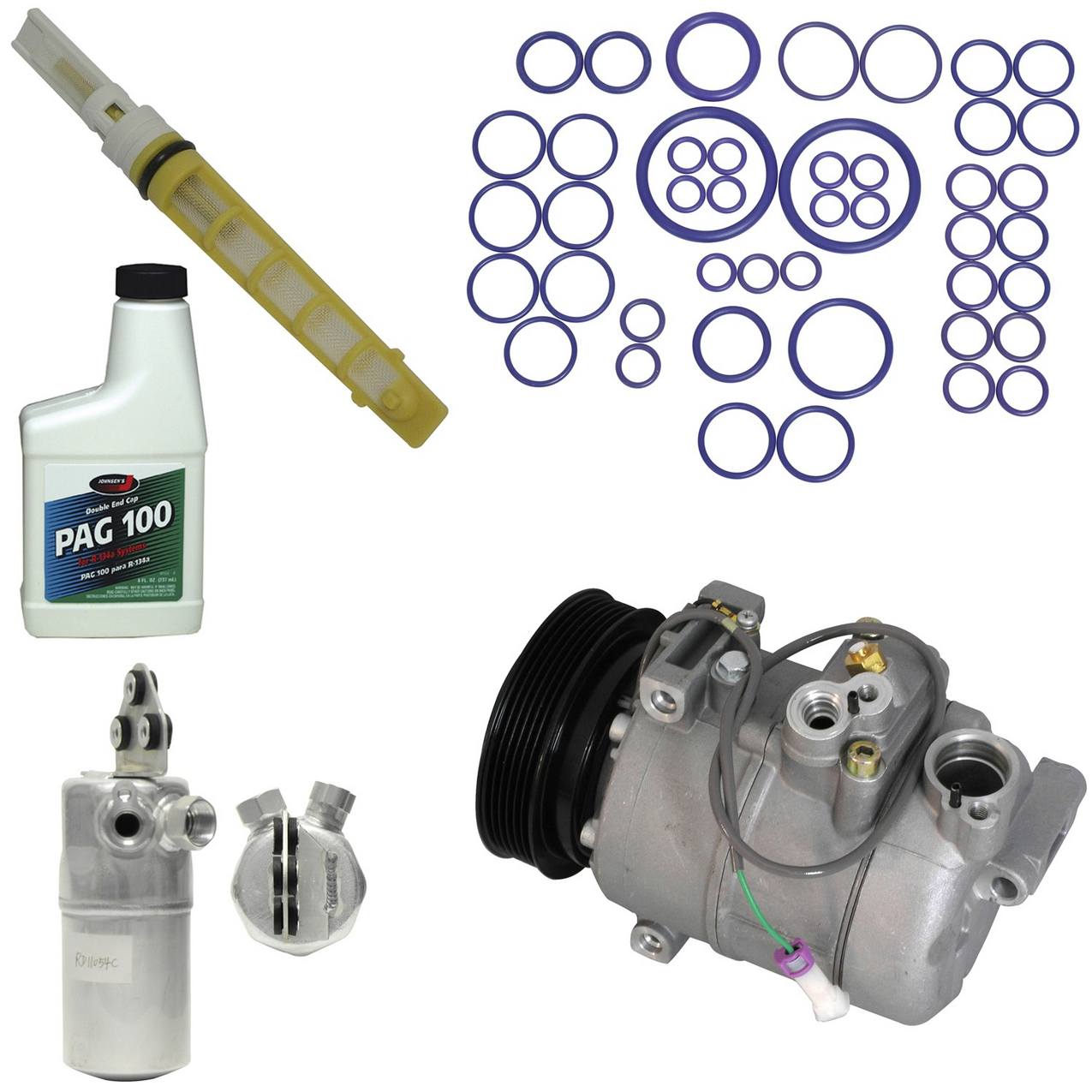 Audi A/C Compressor Kit KT 1761 – UAC