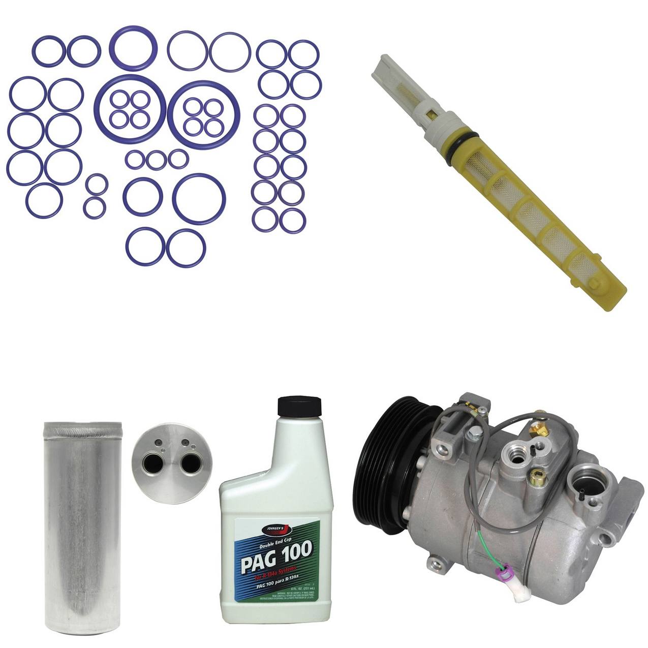 A/C Compressor Kit (With Fixed Orifice)