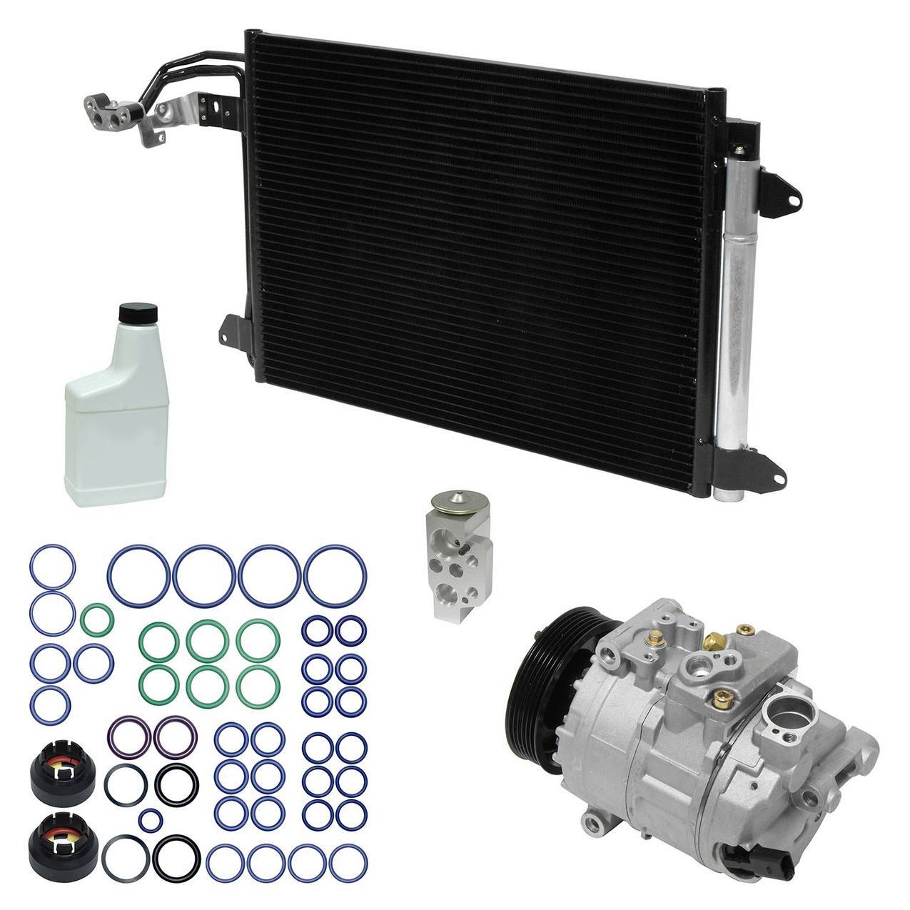 A/C Compressor Kit (With Sanden Compressor)