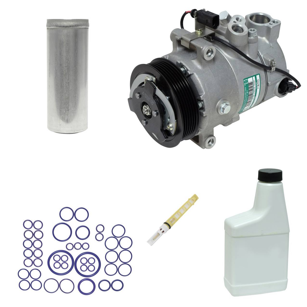 Audi A/C Compressor Kit KT 5370 – UAC