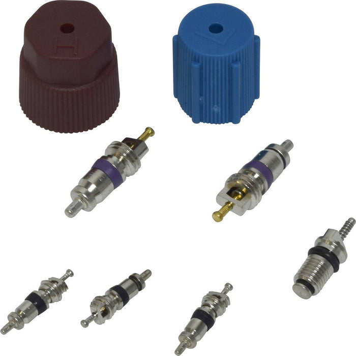 Audi VW A/C System Valve Core and Cap Kit VC 2912C – UAC