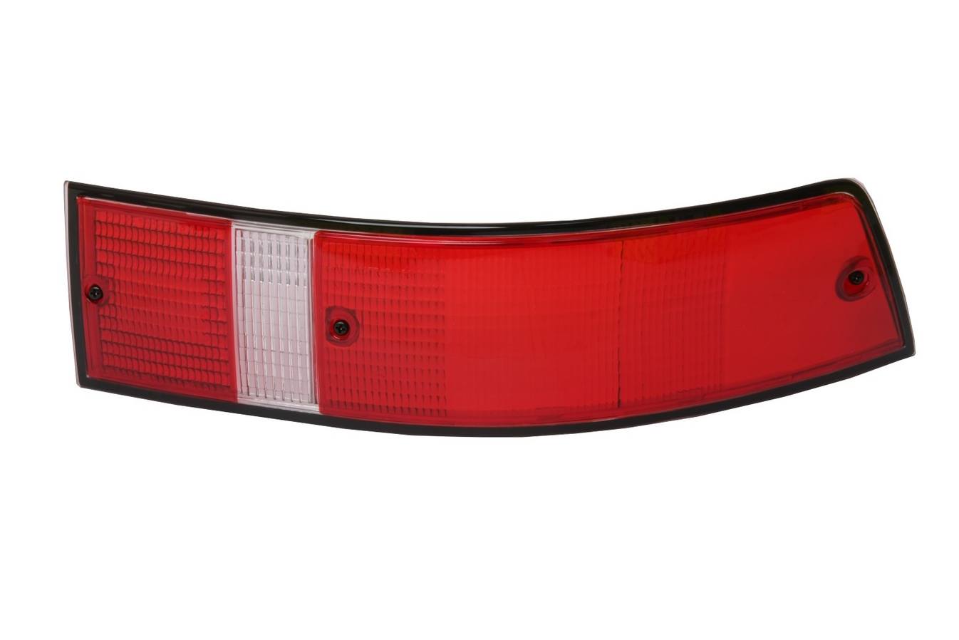 Tail Light Lens – Passenger Side (Red, White With Balck Trim)