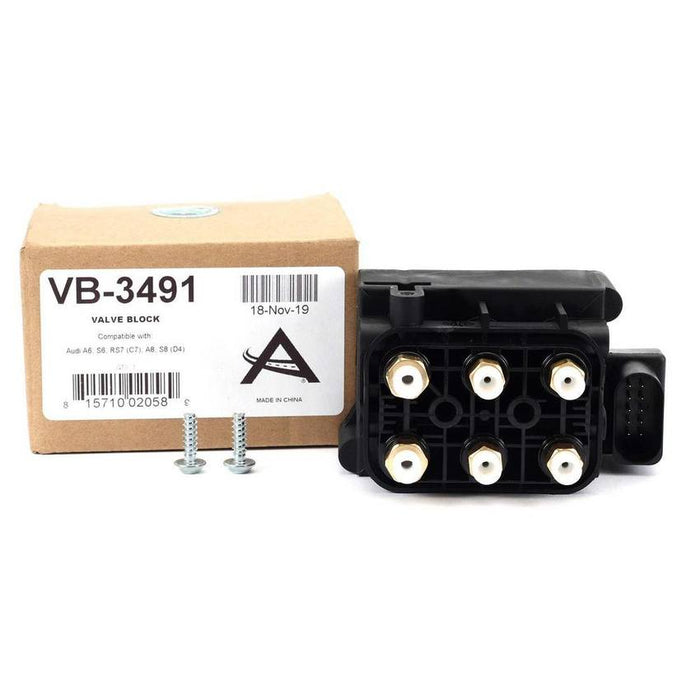 Audi Air Suspension Solenoid Valve Unit 4H0616013B – Arnott VB3491