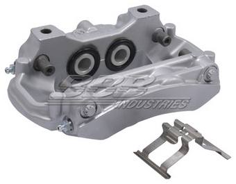 Disc Brake Caliper – Rear Driver Side (Silver Caliper Finish)