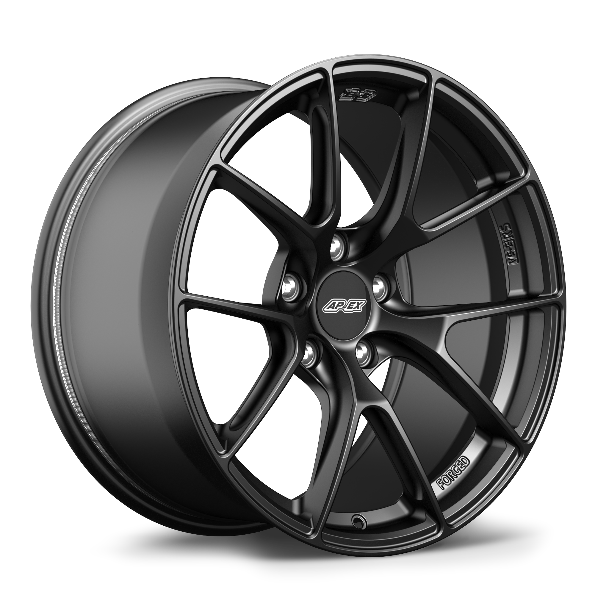 19x11.5" ET72 APEX VS-5RS Forged Porsche Wheel 5-Lug