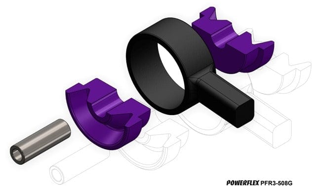 Powerflex - Rear Trailing Arm Bushing Set - Adjustable - Mk4 VW R32 | Mk1 Audi TTQ