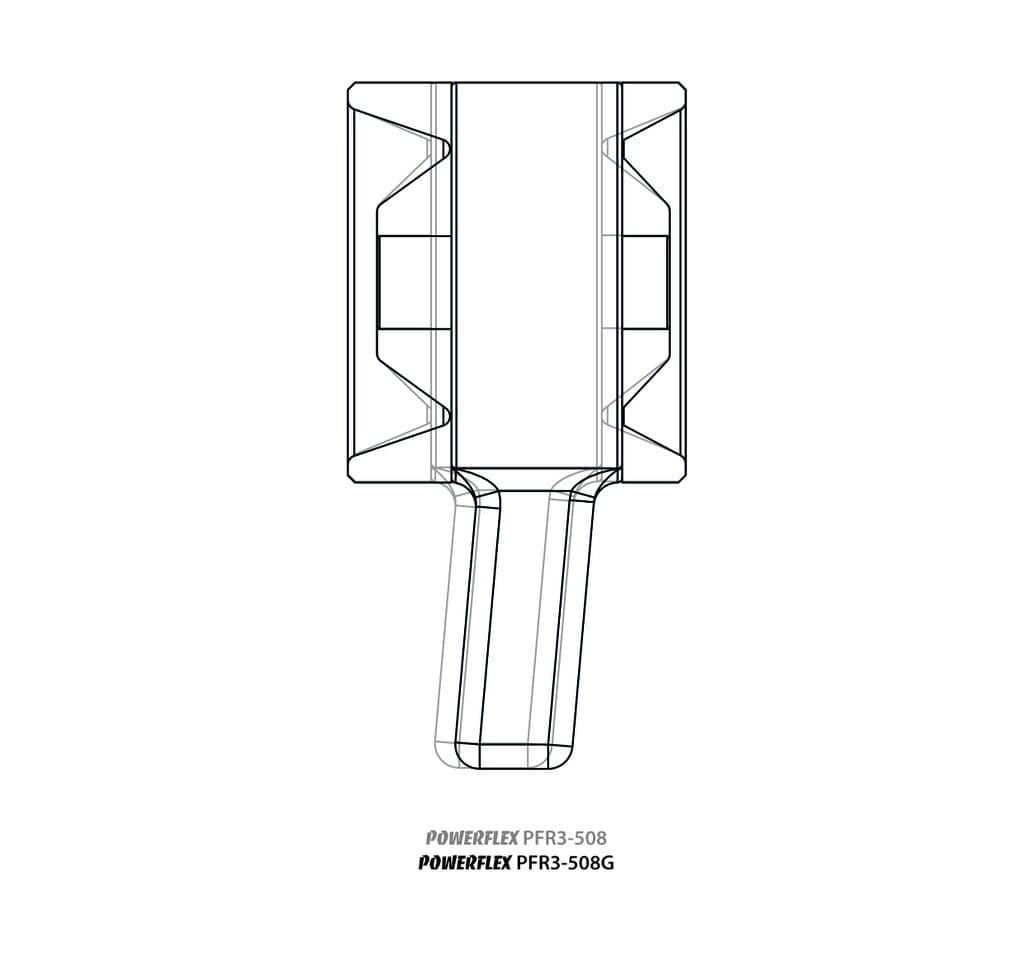 Powerflex - Rear Trailing Arm Bushing Set - Adjustable - Mk4 VW R32 | Mk1 Audi TTQ