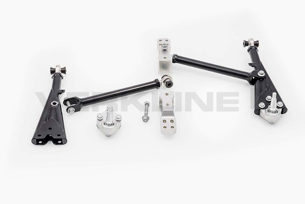 Adjustable tubular front race wishbones Audi TT TTS TTRS 8J RS3 S3 A3 8P VW Golf Mk5 Mk6 Sirocoo Seat Leon