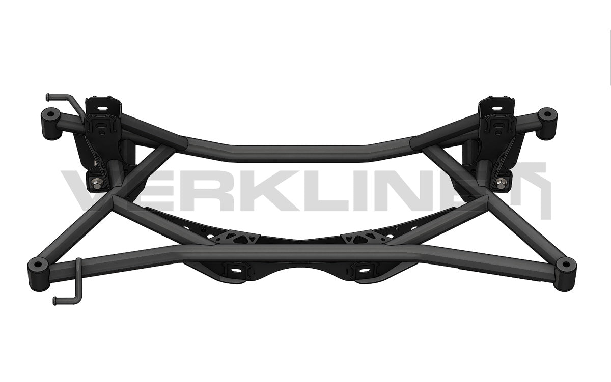 Rear Lightweight Tubular Subframe for FWD cars - VAG A3 TT Golf Mk5 Mk6 Mk7 Sirocco Seat Leon