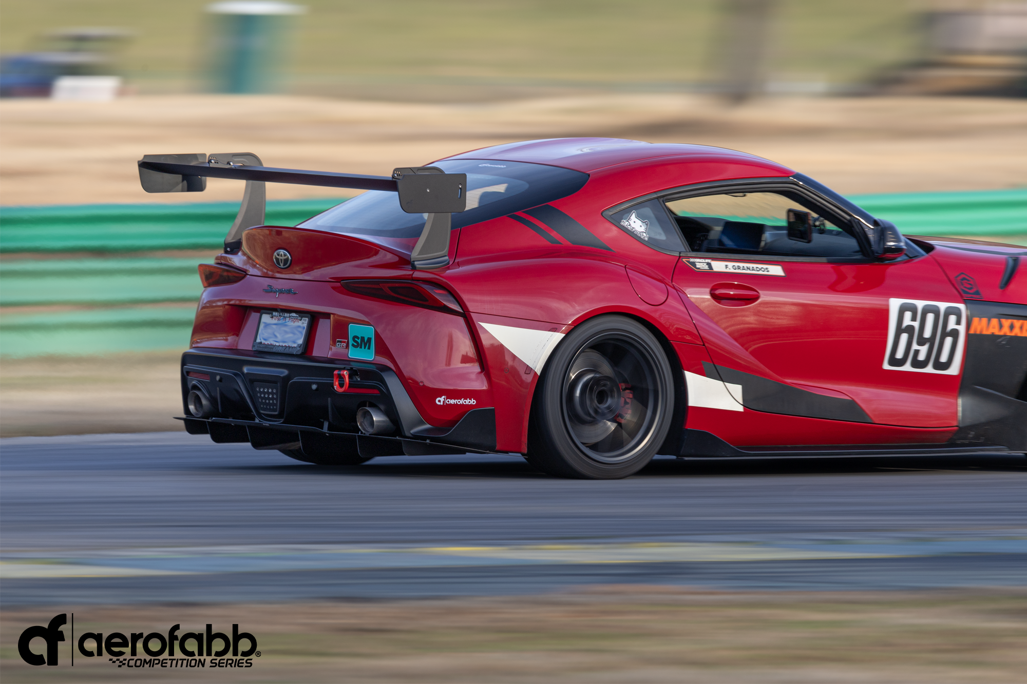 Comp Series | Carbon Swan Neck Rear Wing (Toyota MK5 Supra)