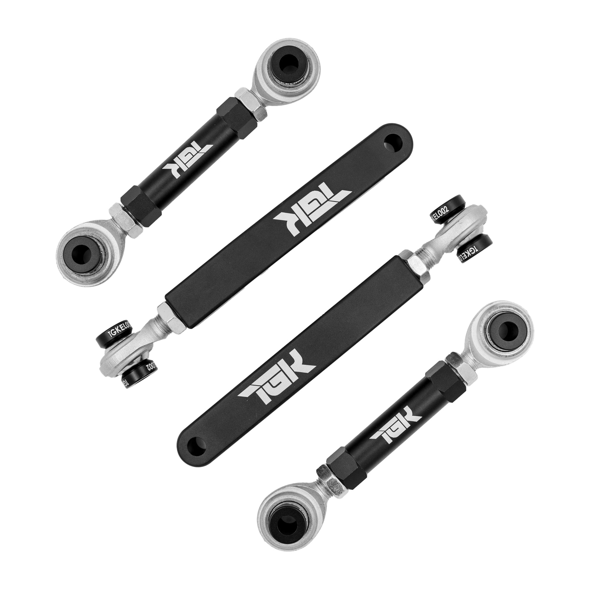 TGK Motorsport Billet Adjustable Front And Rear Swaybar Endlink Set - Track