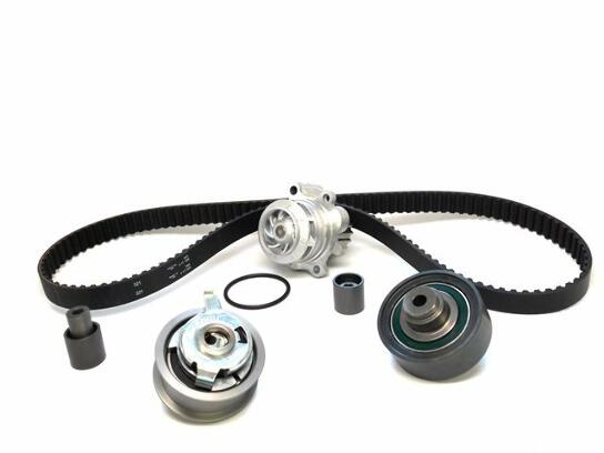 Engine Timing Belt Kit with Water Pump (With Metal Impeller)