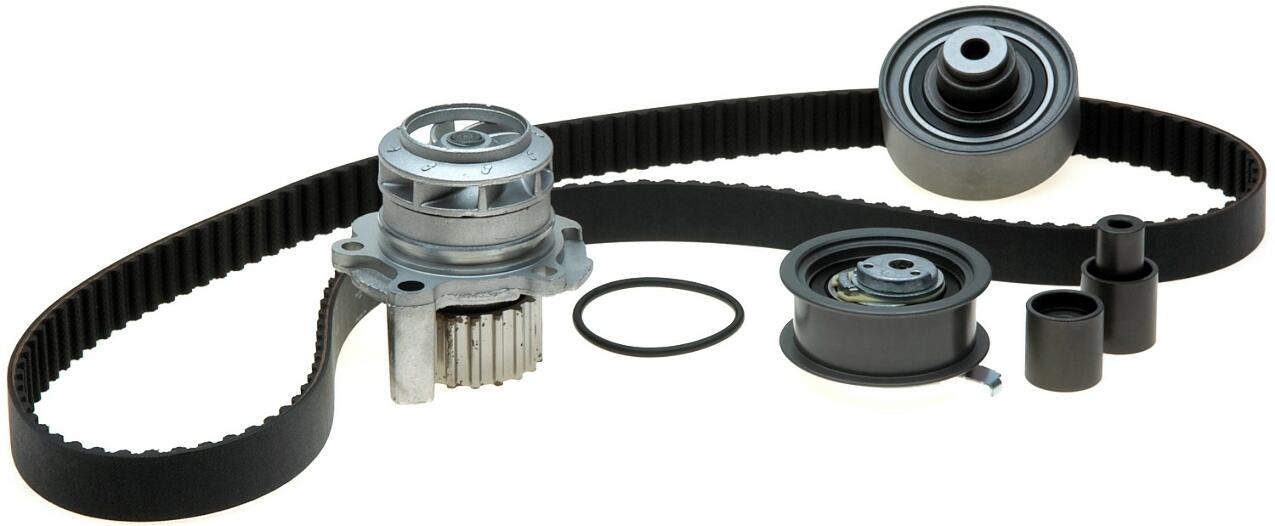 Engine Timing Belt Kit with Water Pump (With Metal Impeller)