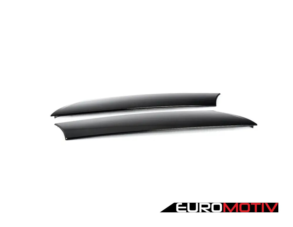 A - Pillar Black Trim Cover Set Of 2 R55 R56 R57